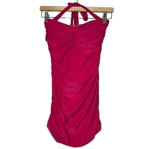 Shan Pink Halter Tankini Top size 8